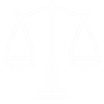 Cartoon legal scales