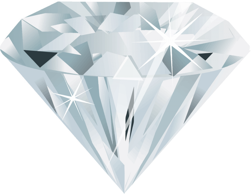 Cartoon diamond